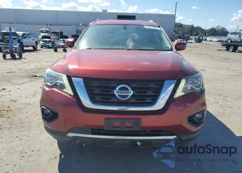 2017 Nissan Pathfinder S z USA, uszkodzony, nr VIN 5N1DR2MM0HC623091